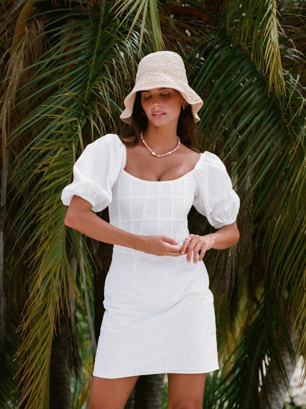 Like New Sabo Skirt Ocean Lattice Dress - Never Worn!